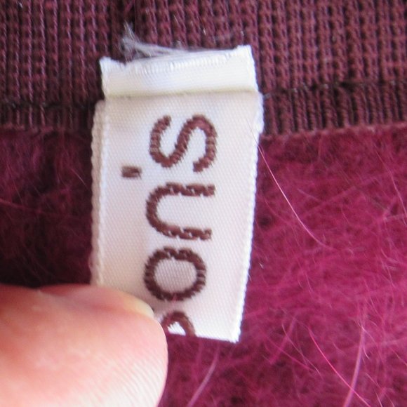 VTG Hudson's Hat Women’s Angora Wool Hat, Very Warm Sz S/M 21.5" Circumference - Picture 10 of 10